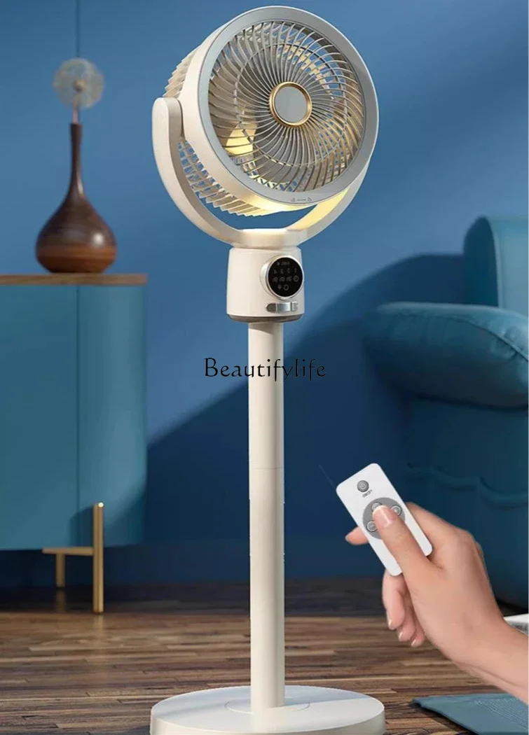 

110V volt air circulation fan multi-function silent telescopic household charging