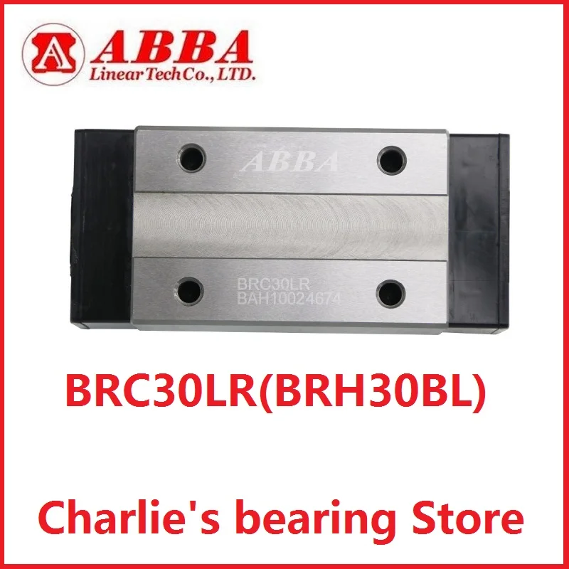 

1pc 100% brand new original genuine Taiwan ABBA linear bearings BRC30LR(BRH30BL)slider carriage of stock