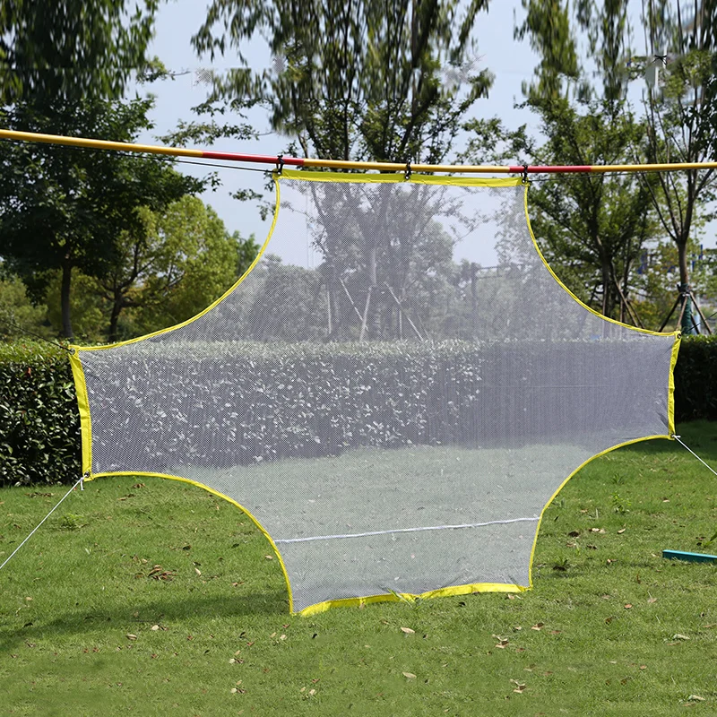 1PC 5People 7People 11People Soccer Practice Shooting Goal Net Portable Soccer Practice Goal Net Outdoor Goalkeeping Gate