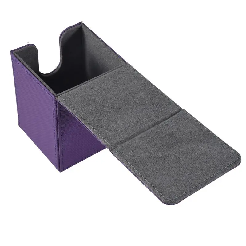 SEWS-Card Case Deck Box Sleeved Cards Deck Game Box For Yugioh MTG Binders: 100+