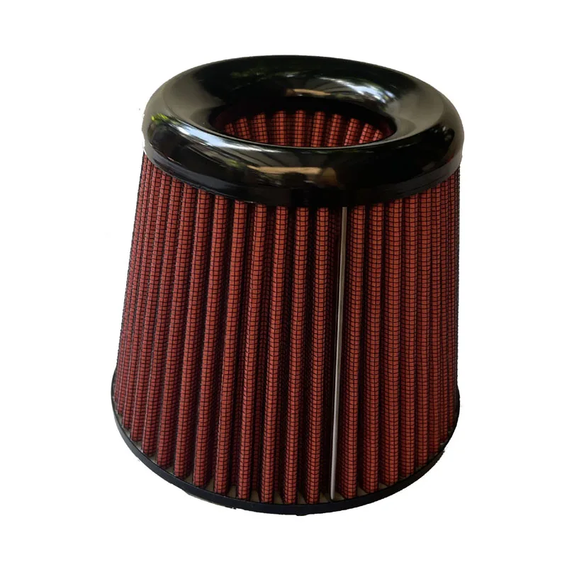 60mm 70mm 76MM High Flow Cold Cone Air Intake Filter 3inch Universal for Racing Sport Car Engine Air Intake Pipes Washable