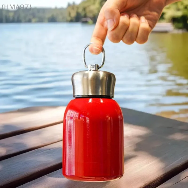 Frascos de vacío de café de 300ML, taza aislada de acero inoxidable, botella de agua de viaje portátil con tapas, tazas que mantienen las bebidas calientes o frías