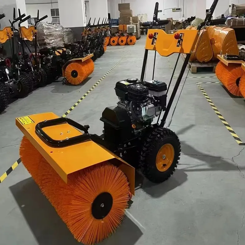 High Efficiency Multifunctional Hand Push Snow Sweeper Road Snow Sweeper Highway Snow Sweeper for Sale