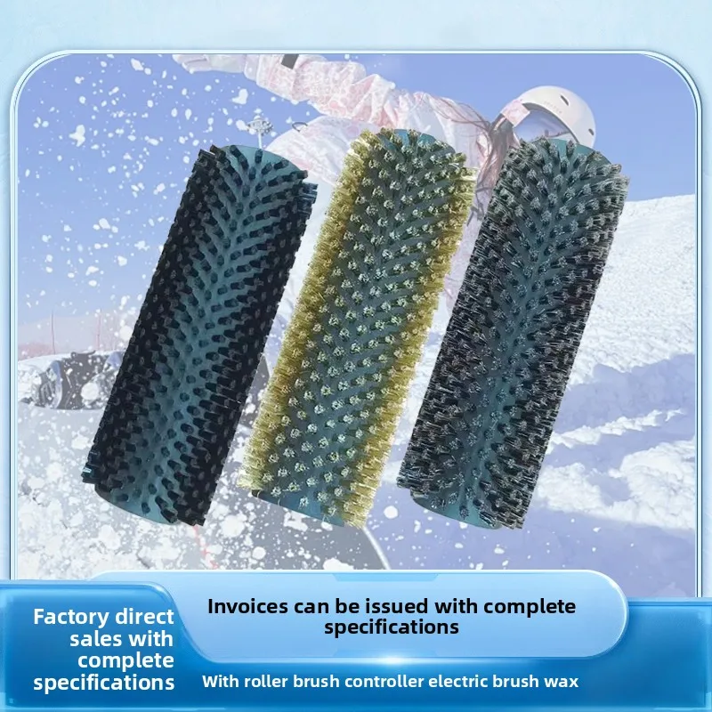 

Polishing Brush Roller Skating Snowboard Waxing Roller Brush Industrial Brush Custom Nylon Ponytail Hair Roller