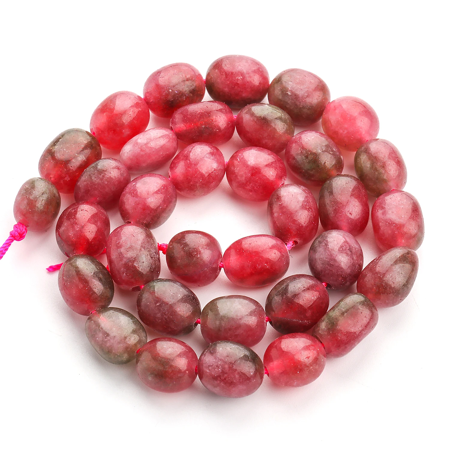 9X11Mm Ovale Natuursteen Apatiet Toermalijn Peridot Kraal Gladde Losse Kralen Voor Sieraden Maken Leverancier Diy Bedelarmband 15''
