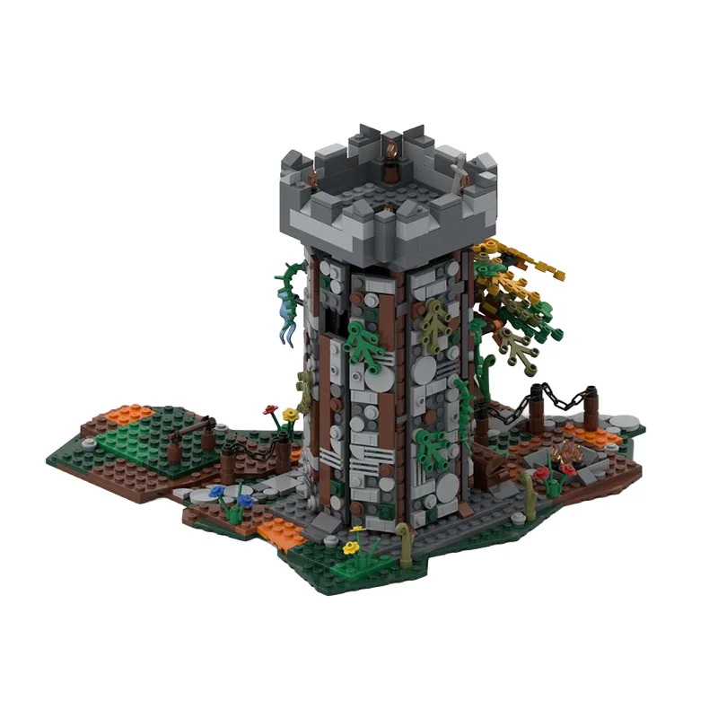 1232 Elementy Miejska Wieża Obserwacyjna MOC Konfigurowalny Modułowy Projekt Budowy Popularny Prosty Model Technologiczny DIY Zabawka Prezent dla Chłopców na Festiwal