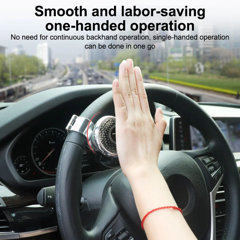 

Universal Car Steering Wheel Booster Ball Turning Spinner Knob Bearing Power Handle Rotating Labor Saving Auto Accessory Kit
