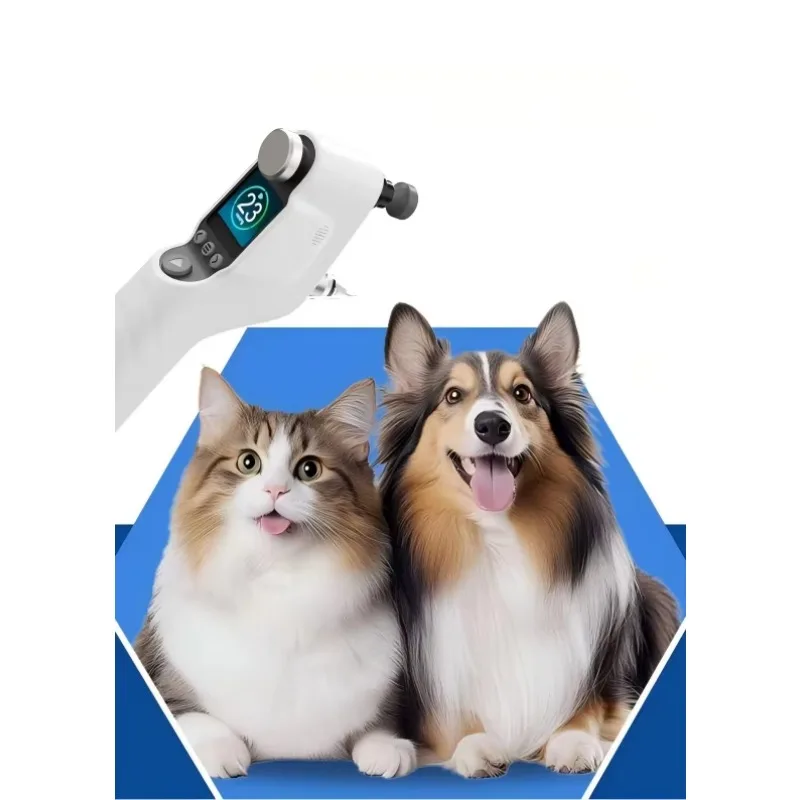 V100 Vet Portable Rebound Tonometer Digital Eye Tonometer 240° Measurement IOP Monitor for Hospital and Home Use