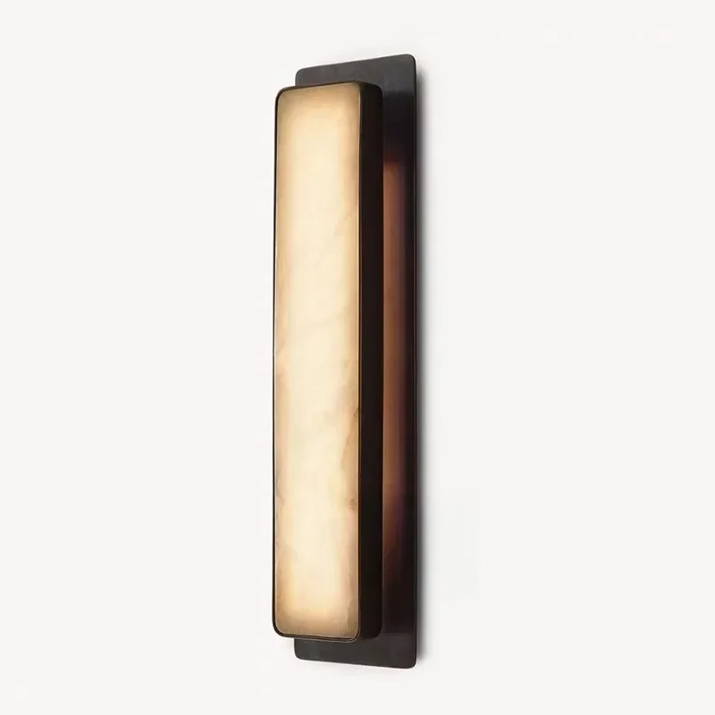 

Modern minimalist luxury marble wall lamp Bedroom Living Room Hotel Banquet Hall Bar Homestay Study Entrance Restaurant LED