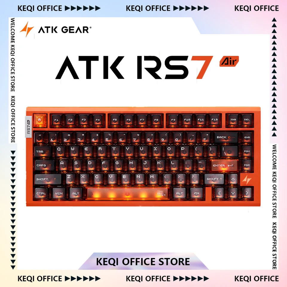 ATK RS7 Air Magnetic Switch Gaming Keyboard Wired 0.001mm 8k E