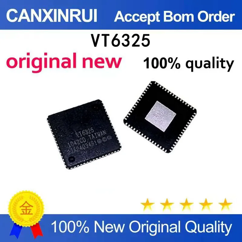 

（5-100 pieces）Brand new original VT6325 QFN spot chip IC