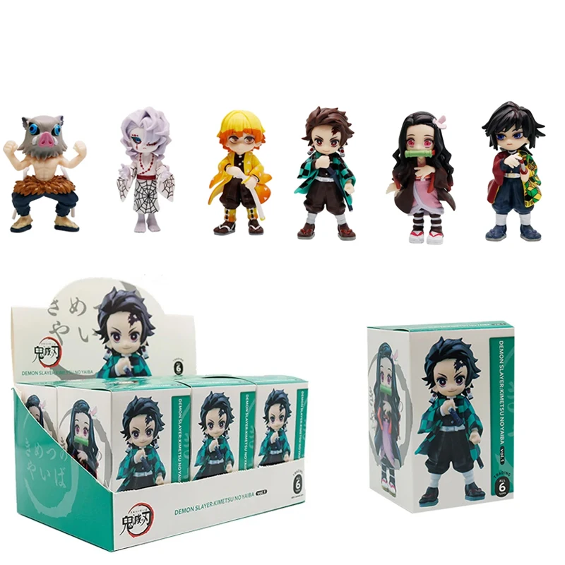 

Palverse Hot Genuine Bushiroad Demon Slayer: Kimetsu No YaiDemon Slayer Tanjiro Kamado Nezuko anime cartoon figure blind box cr