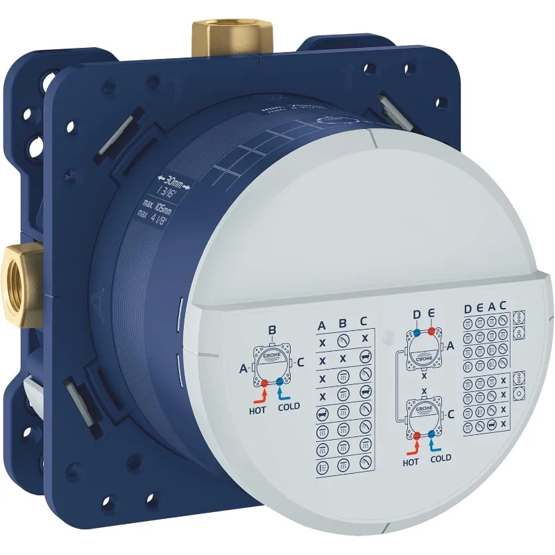 ABBP-Rapido Smartbox Universal Rough-In Box,For GROHE 35601000- For Kitchen Fixtures Compatible