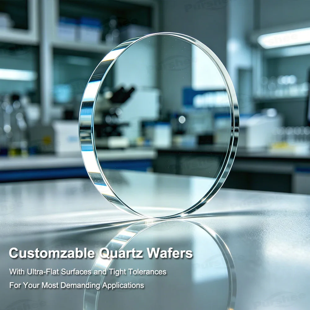 JGS1 Optisches Quarzglas-Rundwafer für Laborforschung, Hochtemperaturbeständig, Korrosionsbeständig, Anpassbare Platte – Detail 7