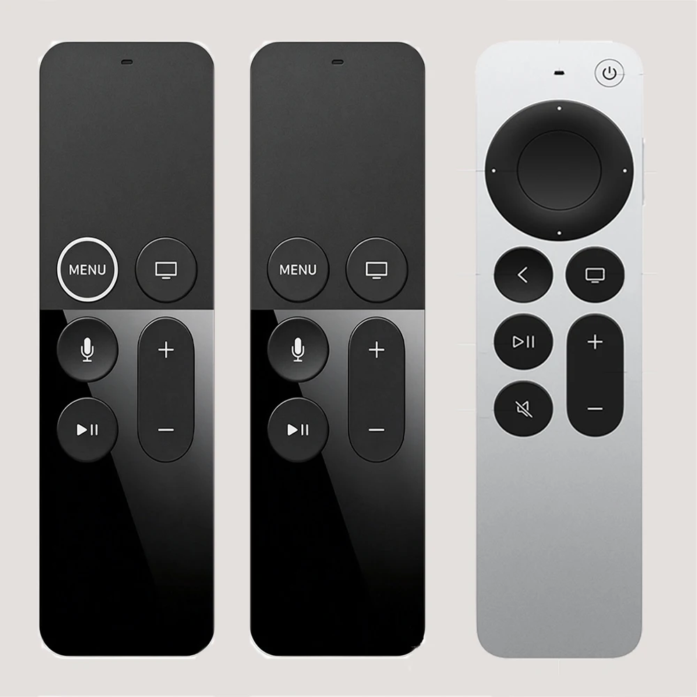 OEM Pulled Remote Control Panel Cover Parts for Apple TV HD 4K 1st 2nd 3rd Gen Siri Remote Internal Button Flex Replacement Case
