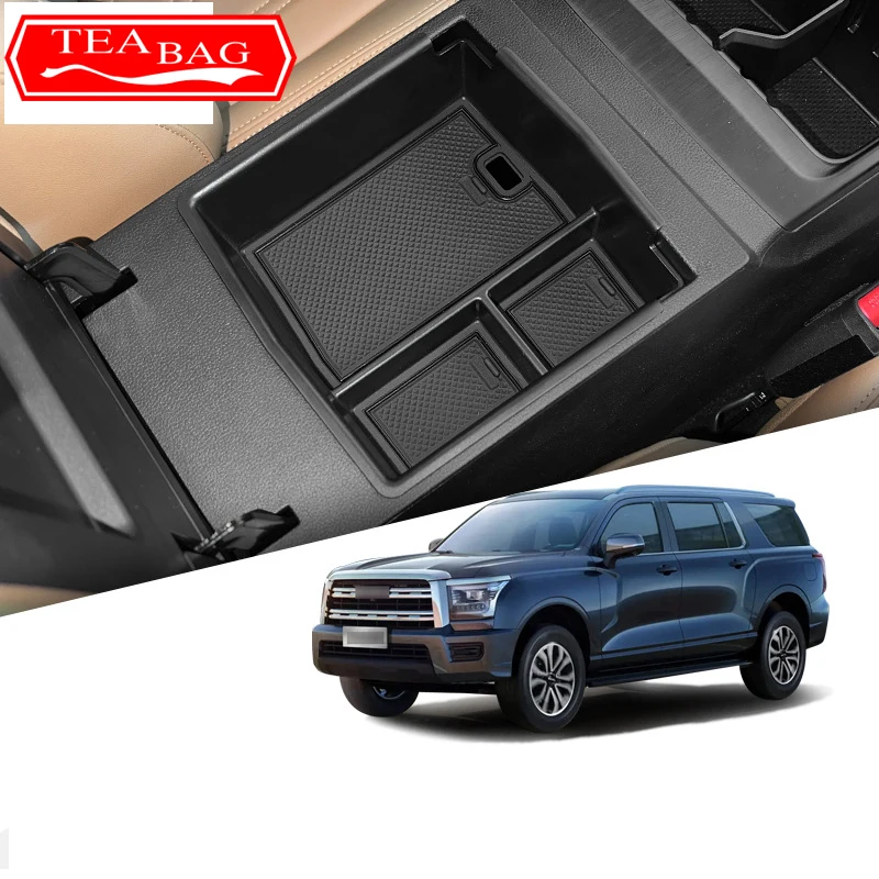 

For Haval H5 2nd Gen 2023-2025 Car Styling Center Console Organizer Storage Interior Armrest Storage Box Modified Accessories