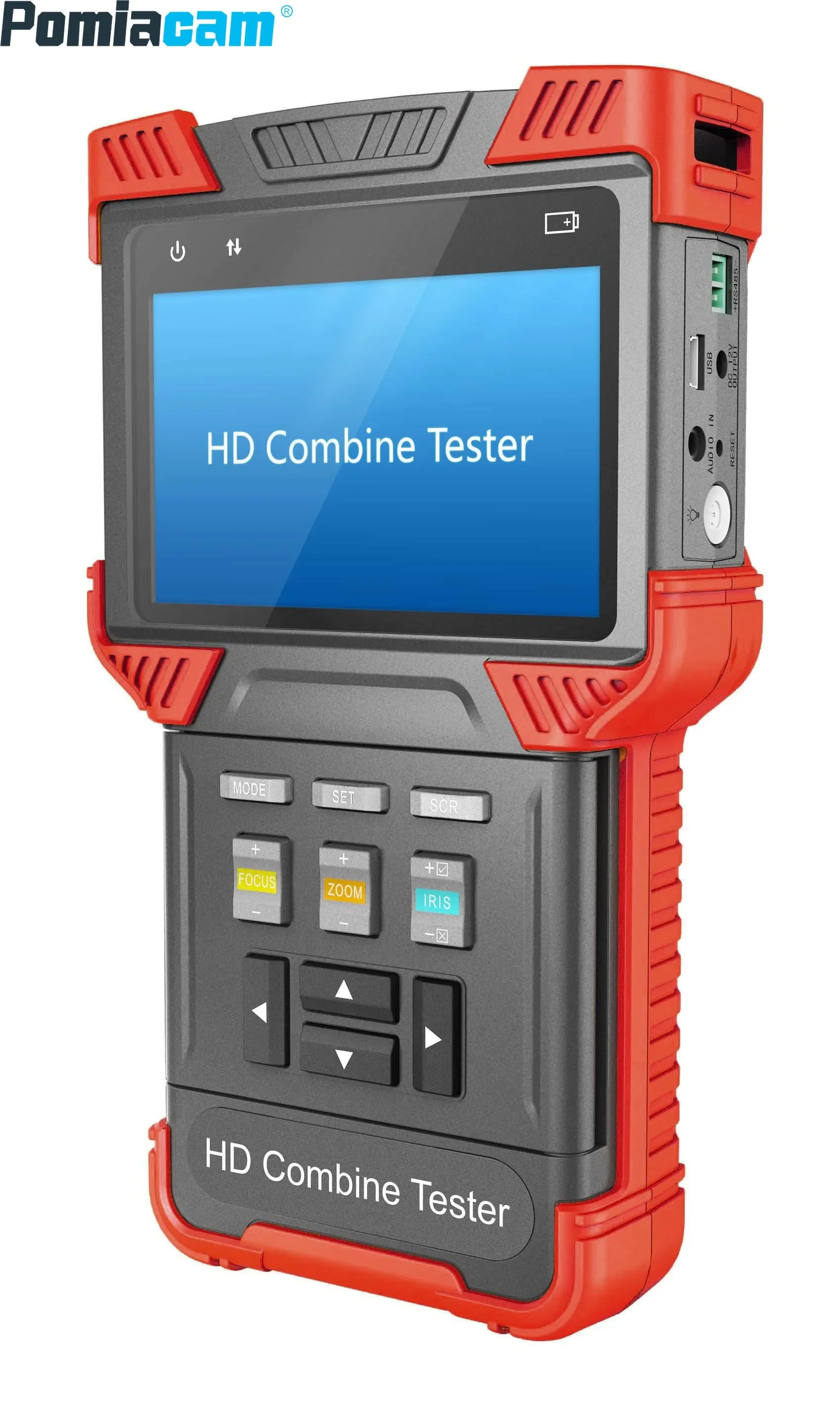 DT-T70 CCTV Tester 1080P IP Analog Camera Testing  4 Inch  IPC(H.264/ H.265/ 4K)+TDR  HD Combine Camera