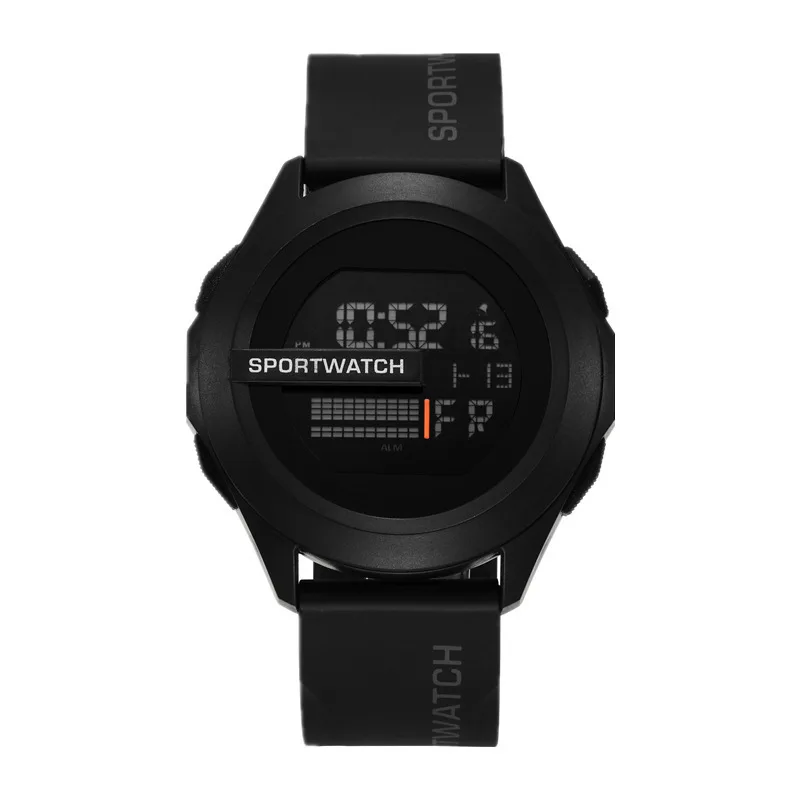 Waterproof Digital Wristwatches Technology Fashion High Value Sport Digital Luminous LED Electronic Watch Male Female Student