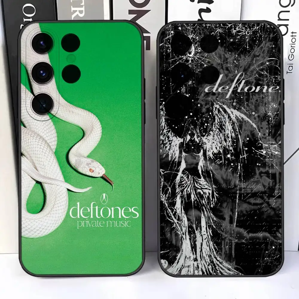 

D-Deftones Private Music Soft TPU Cover For Samsung S25,S24,Ultra,S20,S30,Plus,S22,S23,Ultra,Plus,5G Phone Case