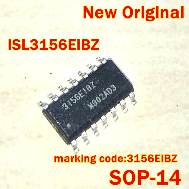 1Pcs to 100Pcs Isl3156Eibz-T Isl3156Eibz Sop-14 Marking Code:3156Eibz New Original Rs-485/Rs-422 Transceivers