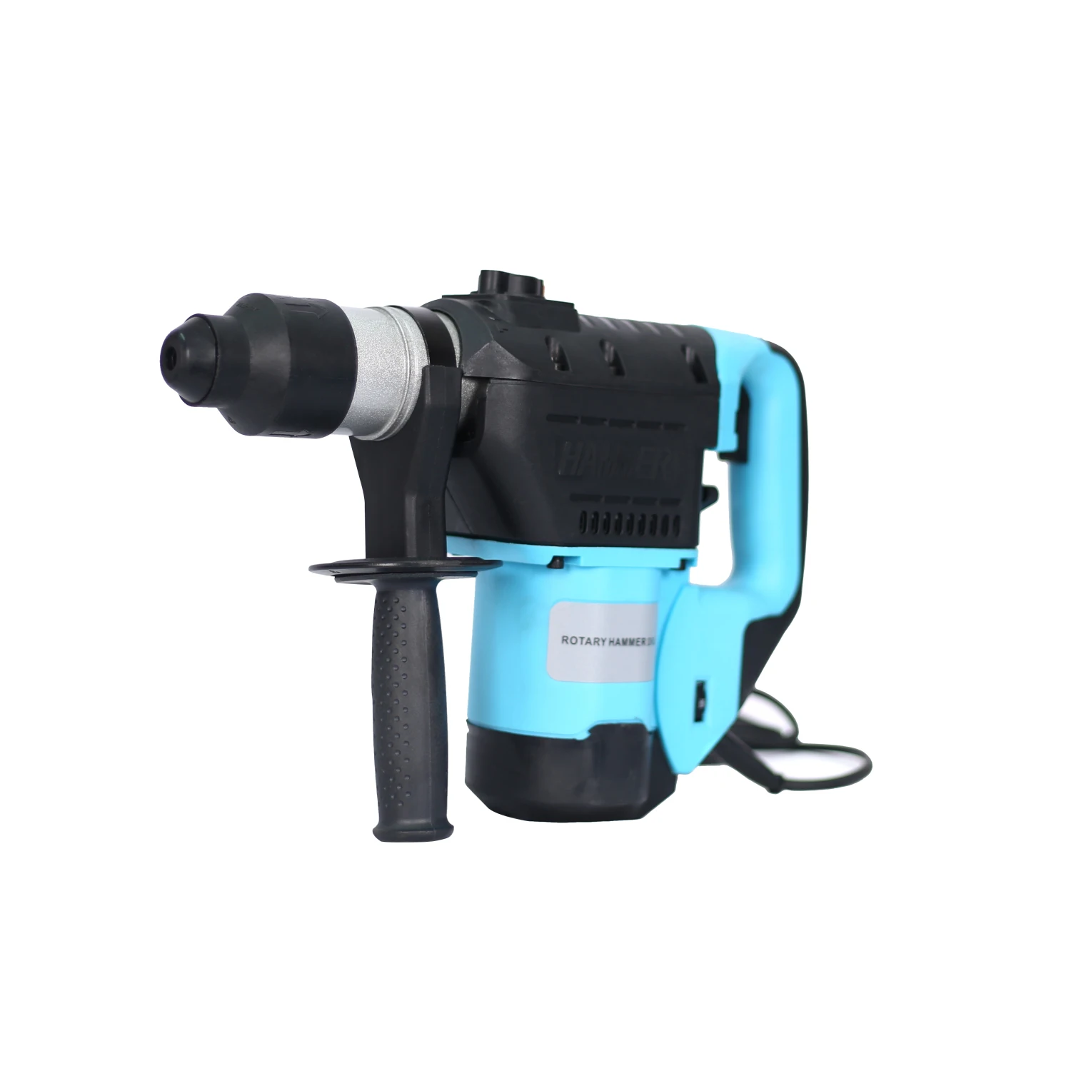 1100W Blue + Black SDS Plus Rotary Hammer Drill 3 Functions 1-1/2