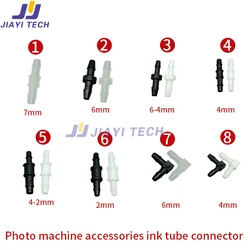 Connecteur de Tube d'encre en forme de L pour imprimante Epson XP600/DX5/DX7, 20 pièces/paquet