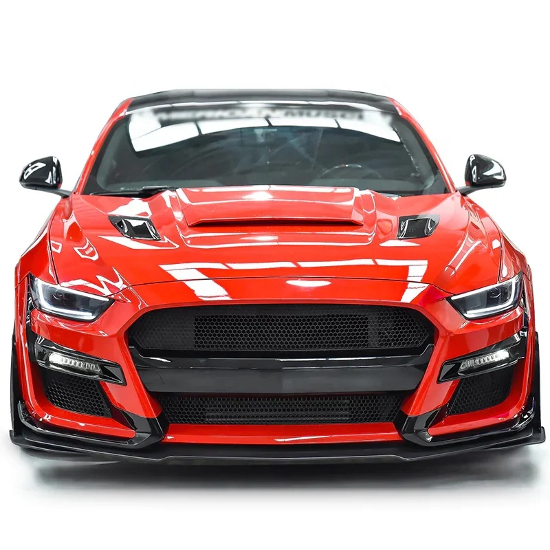 GT500 Style For Ford Mustang Front Bumper 2015-2022