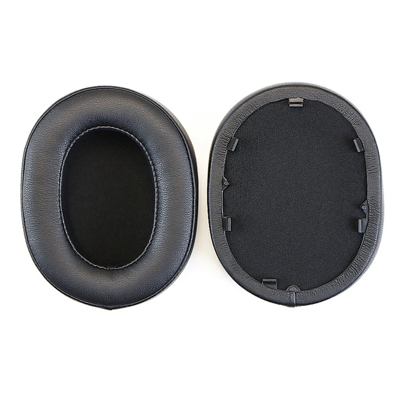 For SONY WH-1000XM5 Headphones Accessories Soft Sponge Ear Pads With Buckle Earpad Cushion Covers Replacement Repair Parts Black