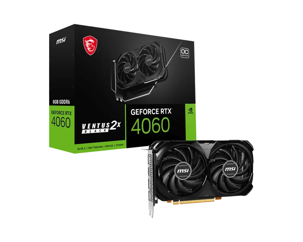 

2023 Best GeForce RTX 4060 VENTUS 2X BLACK 8G OC nvidia geforce rtx 4060