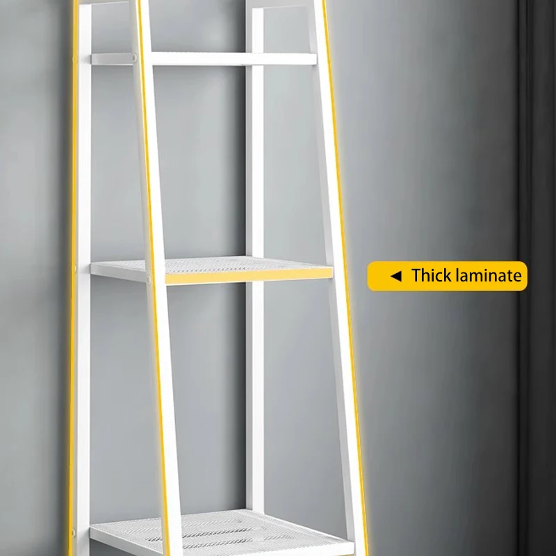 Multifunction Iron Shelf Bookcase for Room Kitchen Balcony Shelf Storage Organizer