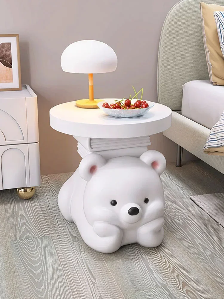 

40cm Cute Bear Floor Decoration Statue Home Decoration Living Room TV Cabinet Sofa Side Tea Table Sculpture Bedside Tables Gift