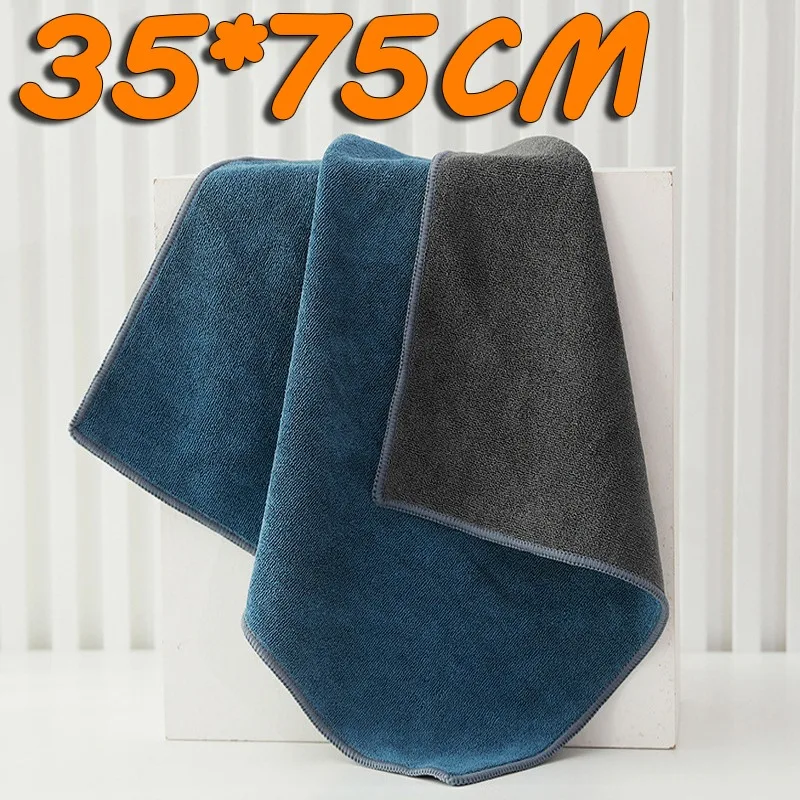 Super Absorbent Thick Towel For Car Microfiber Plush Cleaning Drying Cloth Car Paint Care Cloth Detailing Polishin Rags