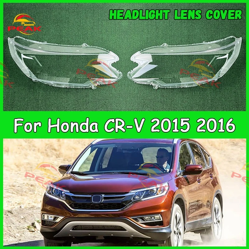 

For Honda CR-V 2015 2016 Car headlight lens cover Headlamp Shade Head Lamp headlight lamp cover car parts automobil accessori
