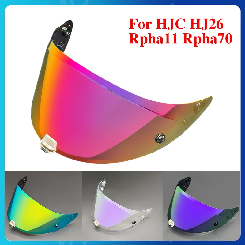 HJ-26 Motorcycle Helmet Lens For HJC HJ26 Rpha11 Rpha70 Replace Helmet Visor Windshield Shield Glasses Visor Helmet Accessories