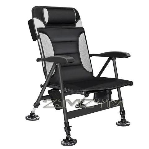 Fishing Chair Multi-Adjustable Folding Fishing Chair，Reclining European Fishing Chairs