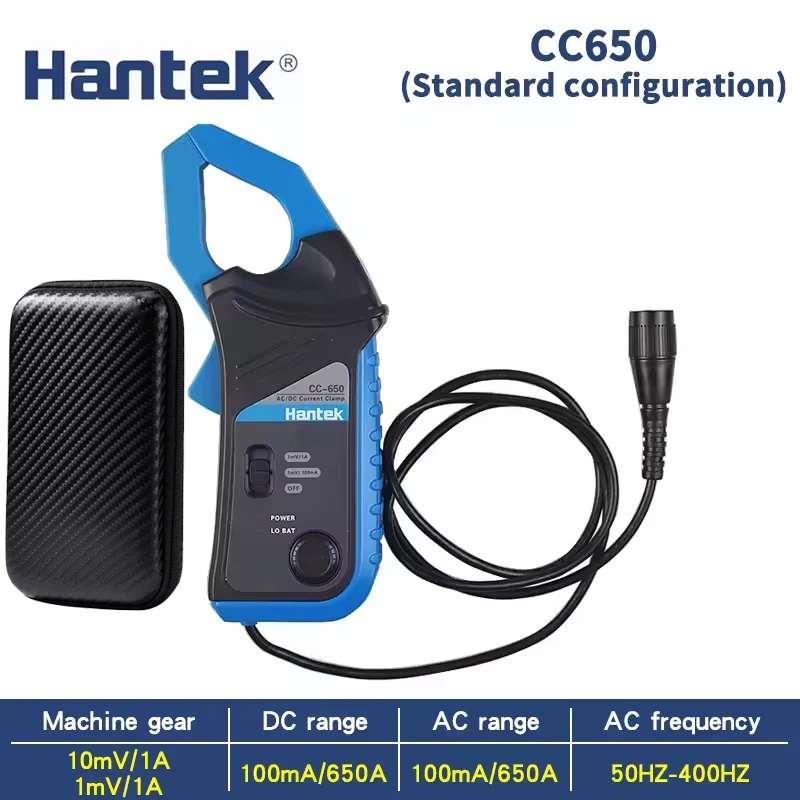 Hantek CC65 CC650 CC800 Medidor de corrente AC/DC para