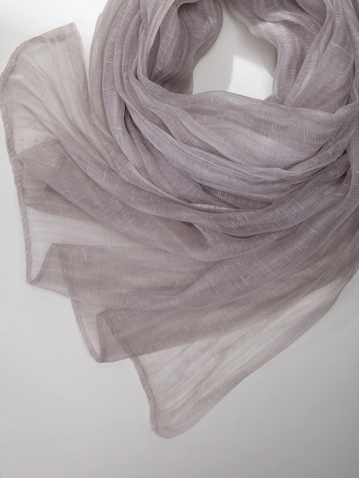 Damen-Organza-Schal, transparenter, durchsichtiger Gaze-Schal, leichter Sonnenschutz-Wickel, atmungsaktiv, modisch, für den Sommer und den Alltag – Detail 35