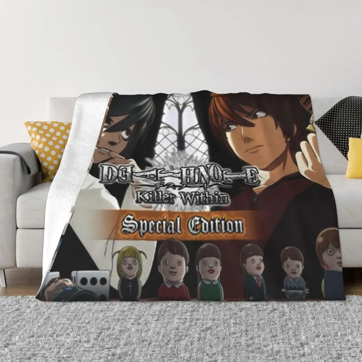 

Death Note аниме 000509, одеяла для кемпинга, дорожное одеяло, зимние одеяла, одеяло для дома и украшения