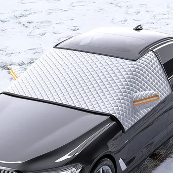 Upgrade car windshield cover automobile sunshade snow cover car windshield ice frost sun shade protector waterproof