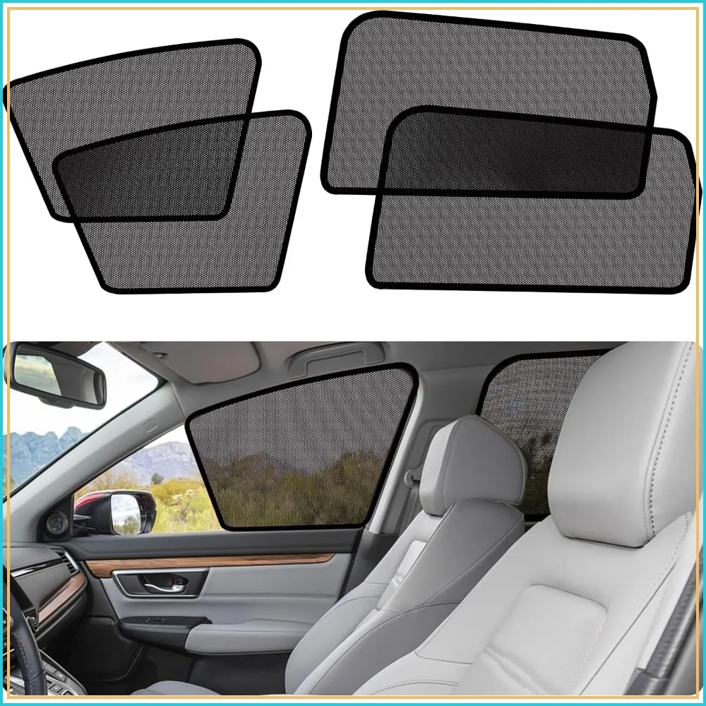 

Car Window Shades for Side Windows, UV Protection, Heat Insulation, Breathable Mesh, Road Trips, Napping