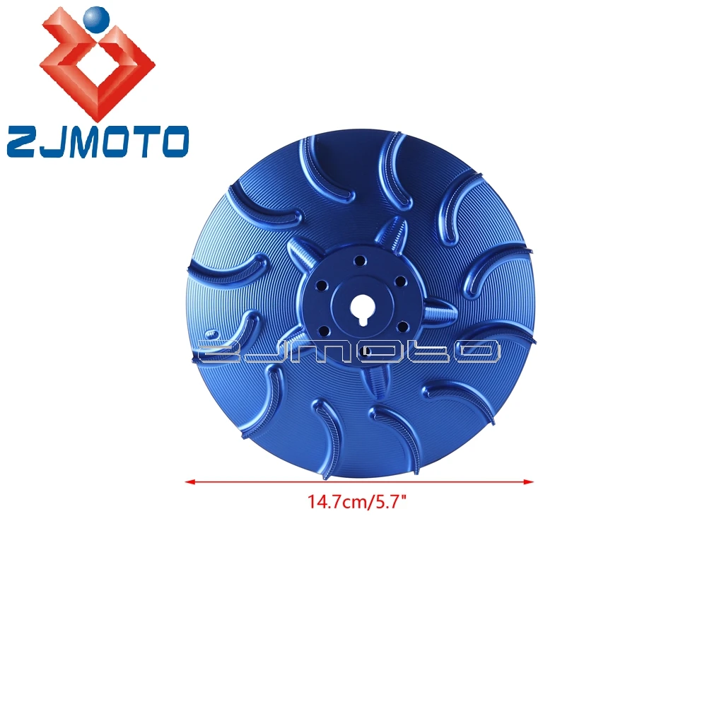 Scooter Accessories For Sprint Primavera 50 125 150 Motorcycle Aluminum Magnet Insert Radiation Blade Disc Radiator Fan