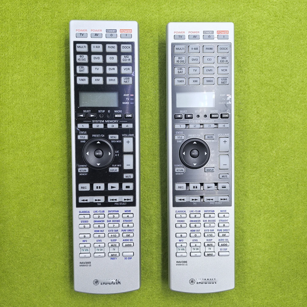 

Original Remote Control RAV386 WN98400 US RAV389 WN98430 US For YAMAHA DSP-Z7 RX-Z7 RX-V3900 AV Amplifier