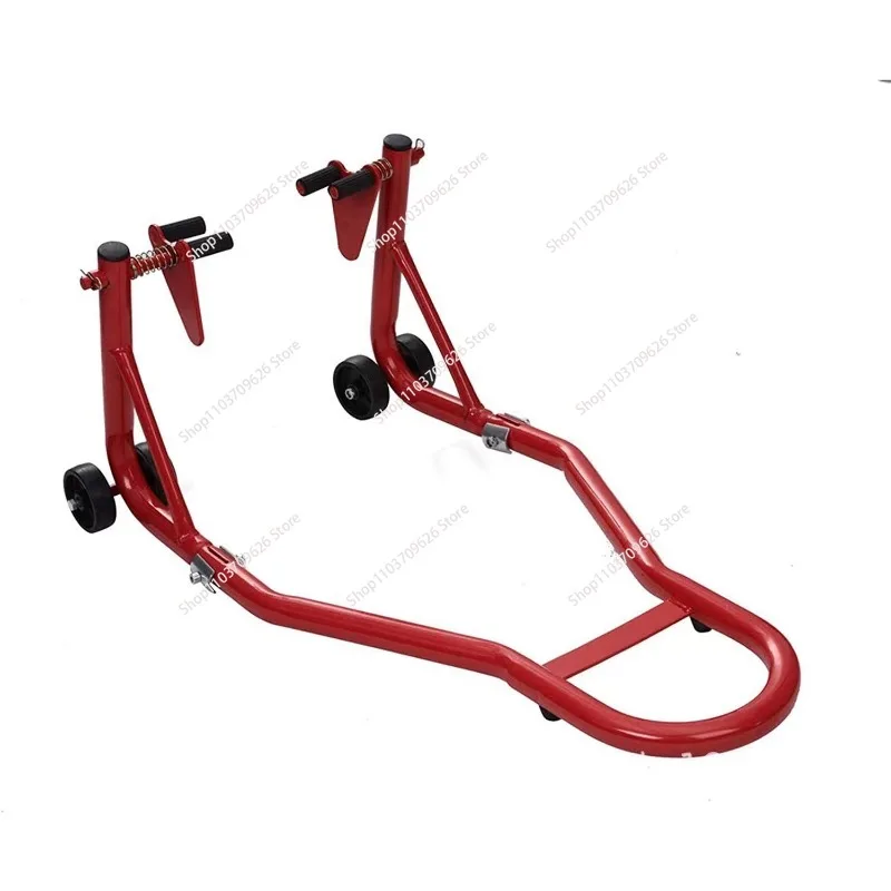 Motorcycle Stand Front&Rear Wheel Stand Auto Wheel Support Frame Full Set Tire Repairing Tool  for Motorcycle Repair Purpose