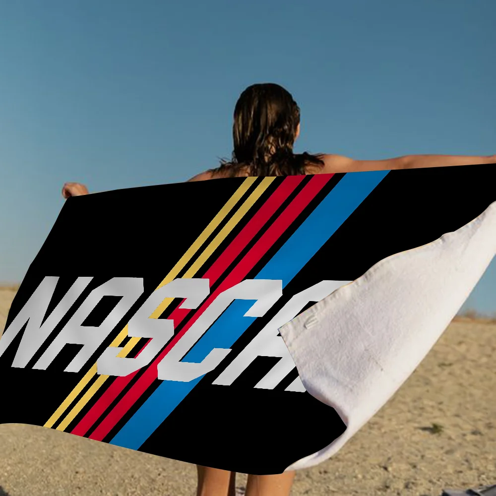 N-NASCARS Racing Car Towel Microfiber Beach Towel Absorbent Quick dry Soft Yoga Swimming Resort Mountain Climbing Towel