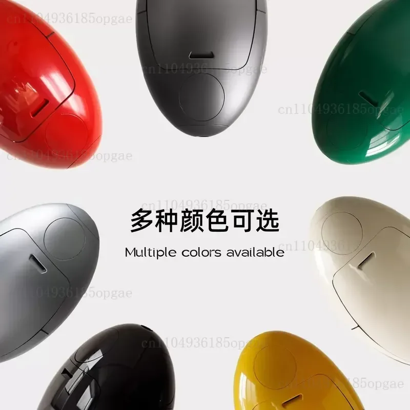 Trash Can Egg-shaped Home Kitchen Room Dining Room Bedroom Light Luxury High-end High-value Rotating Classification