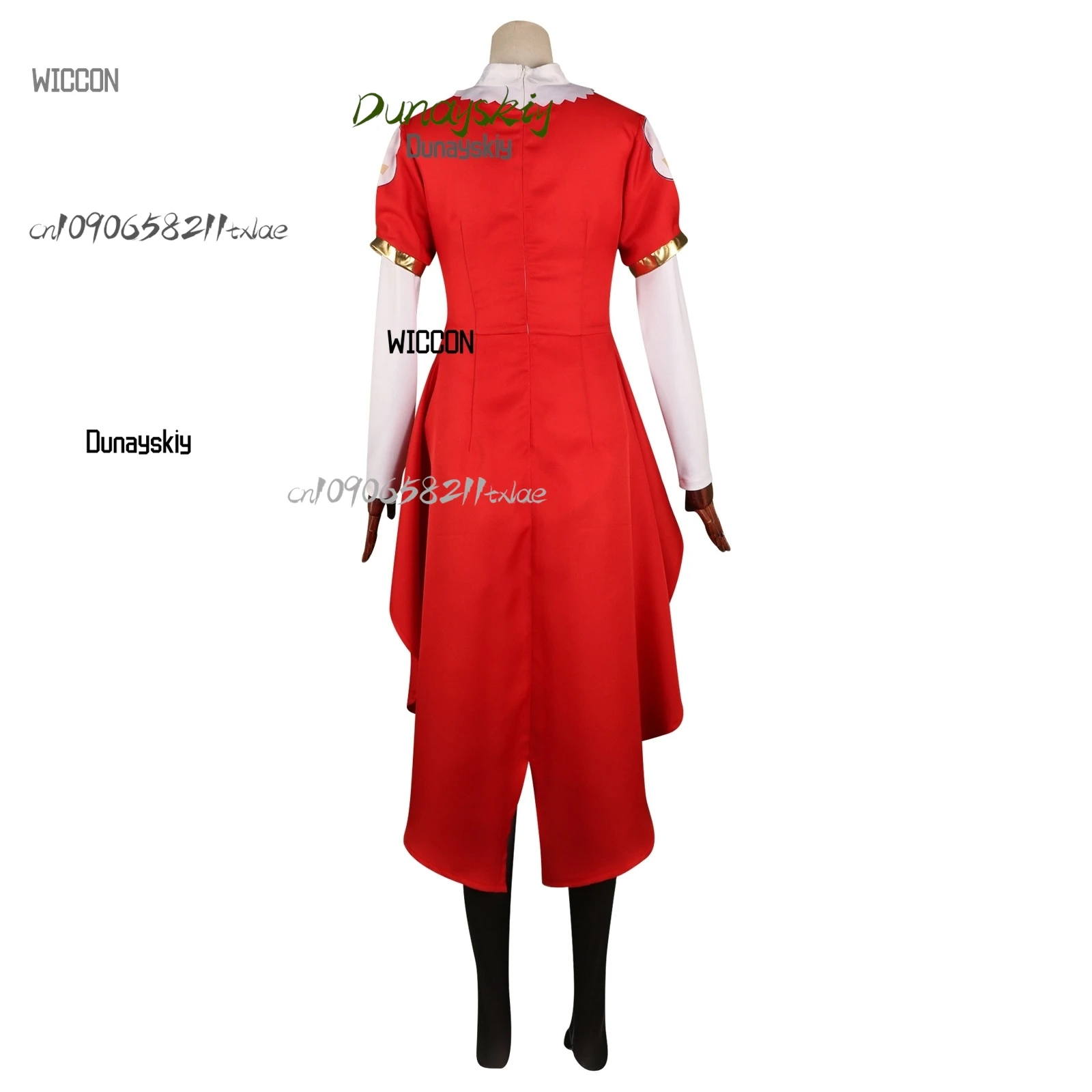 أنيمي أنج كوسبلاي على المسرح! فستان ساحرة للنساء، أزياء تنكرية، ملحقات شعر مستعار جيراي كي، أزياء الهالوين المثيرة