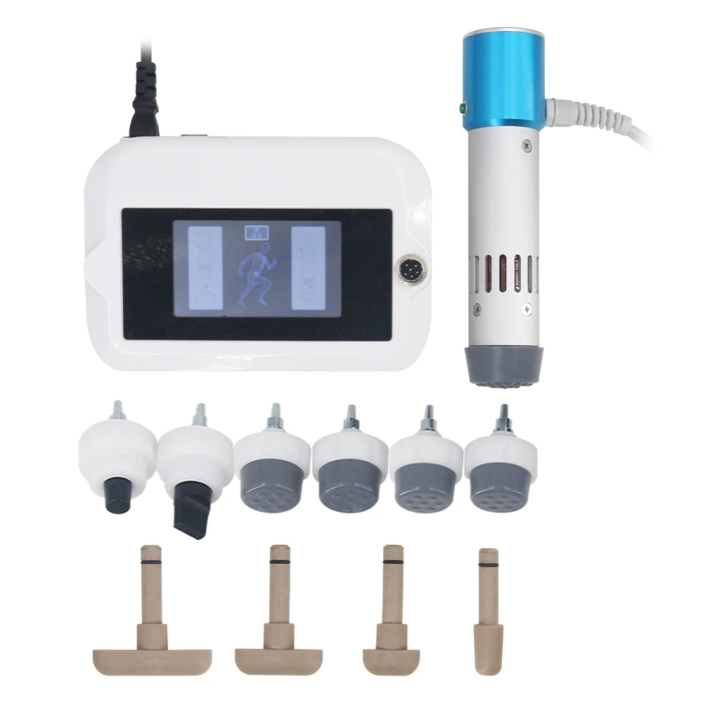 300MJ Shockwave Therapy Machine Lumbar Spine Correction Gun Deep Massage ED Treatment 1800N Electric Chiropractic Tools