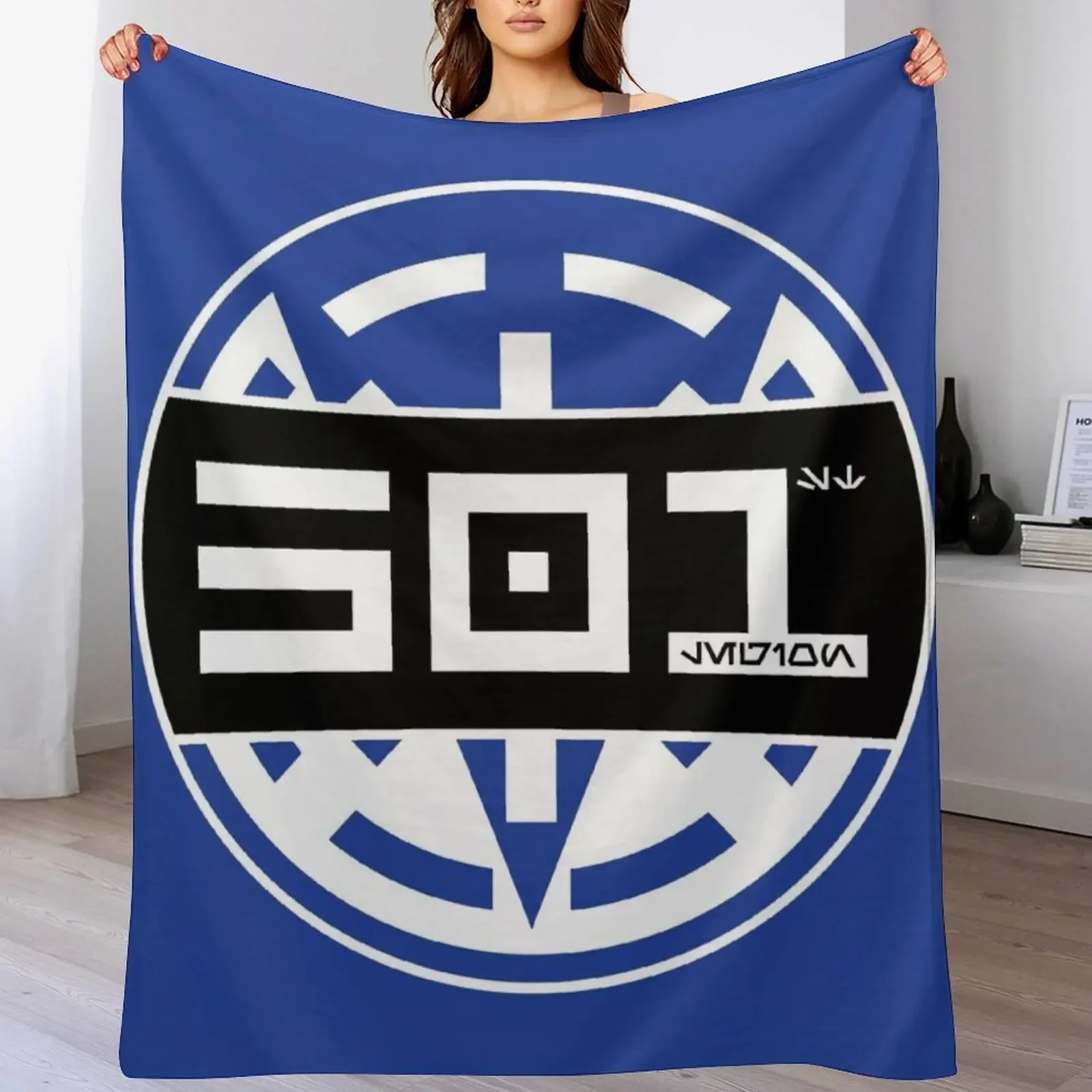 

501st Legion Logo Throw Blanket Flannels Luxury Designer Blankets