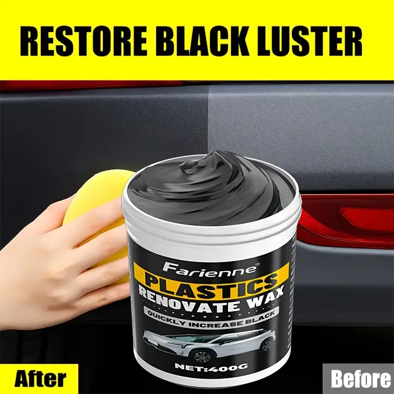 NEW Car Plastic Parts Repair Agent - Multi-Purpose Wax Paste for Dashboard, Sofa Seats, Tires and Scratches, Scratch Repair