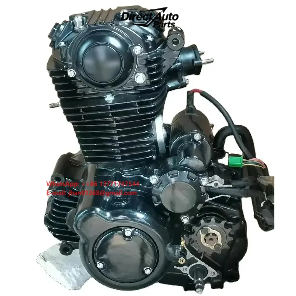 CQHZJ Chinese High Quality Air-cooled 200cc Engine With Balance Shaft Fit for Motorcycle